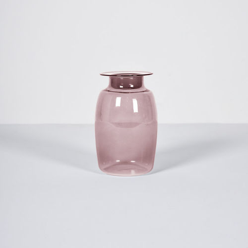 Vaso contemporaneo - VALIN - L - ENO STUDIO - bianco / blu