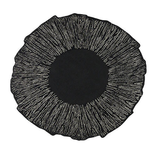 Tappeto contemporaneo - Eye Flower - TOULEMONDE BOCHART - a motivi / in lana / rotondo