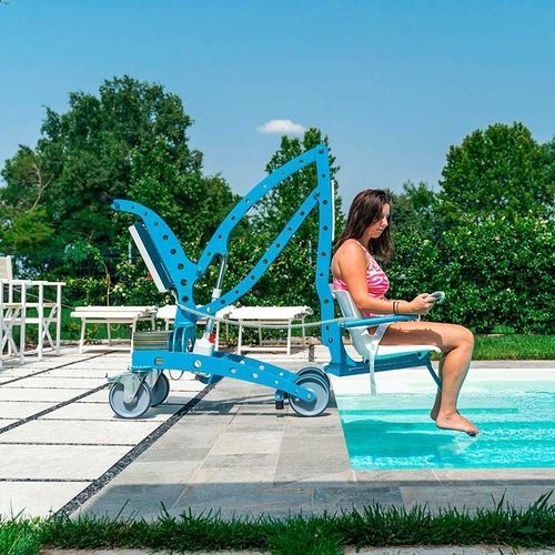 Sollevatore per piscina mobile - ECOPOOL - Digi Project - per persone a mobilità ridotta