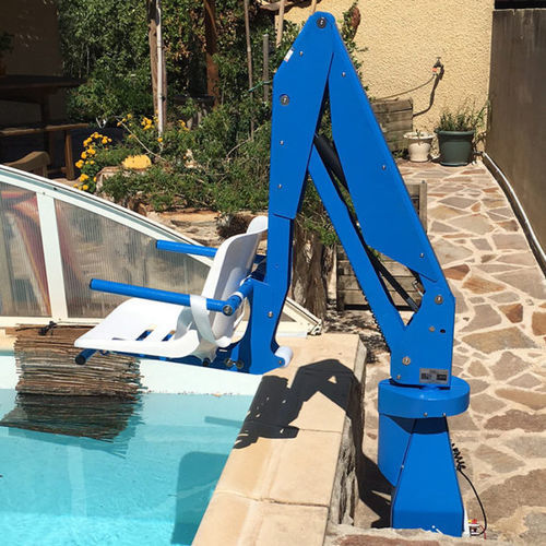 Sollevatore per piscina fisso - F100  - Digi Project - per persone a mobilità ridotta