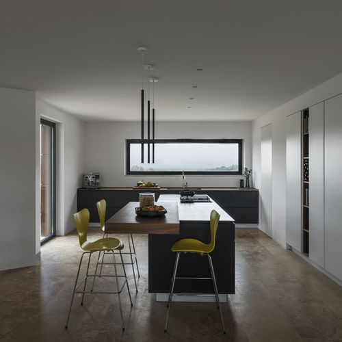 Cucina contemporanea - 201605 - TM Italia - in legno / con isola / senza maniglie