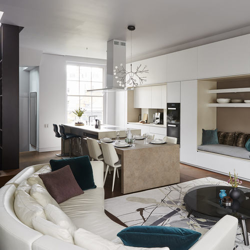Cucina contemporanea - 201511 - TM Italia - in legno / in laminato / con isola