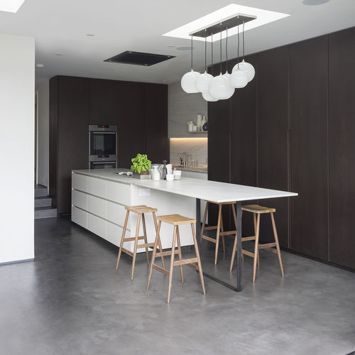 Cucina contemporanea - 201608 - TM Italia - in legno / in pietra / con isola