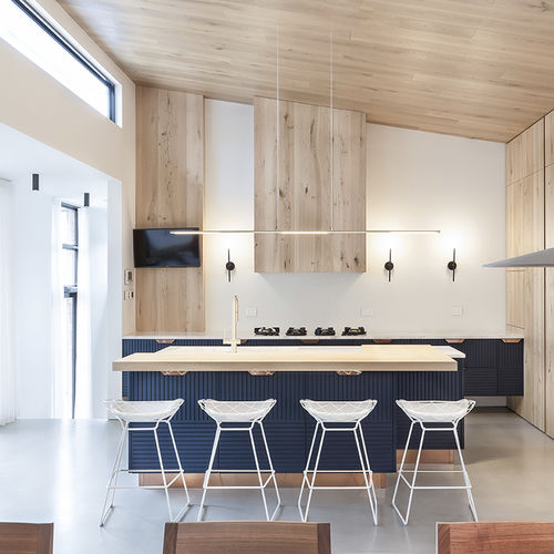 Cucina contemporanea - TM Italia - in legno / in pietra / con isola