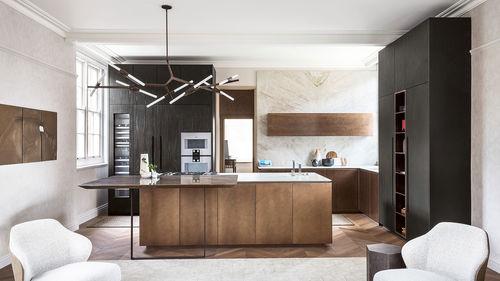 Cucina contemporanea - 20170617 - TM Italia - in legno / in pietra / con isola