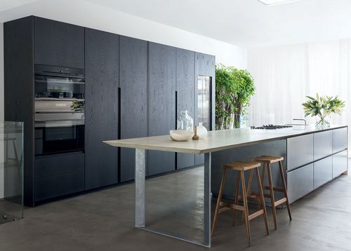 Cucina contemporanea - 20150101 - TM Italia - in legno / in pietra naturale / in acciaio