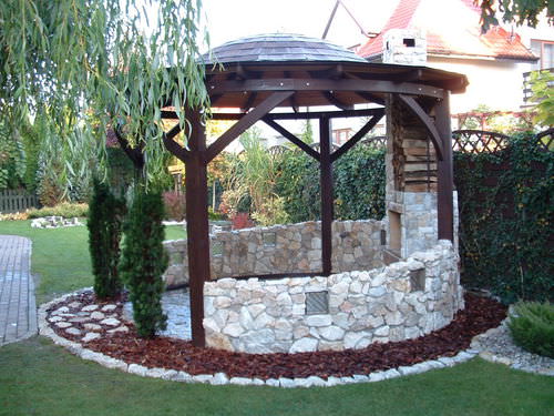 Pergola autoportante - VALENCIA  - EcoCurves - in legno