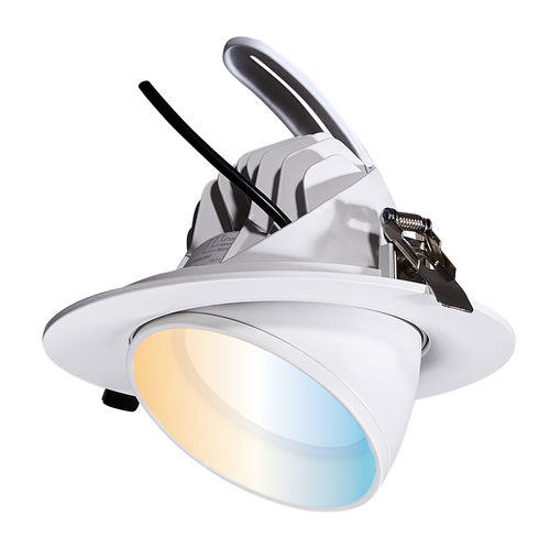 Downlight da incasso - BOUTICA - Aurora Lighting - per muro / LED / rotondo