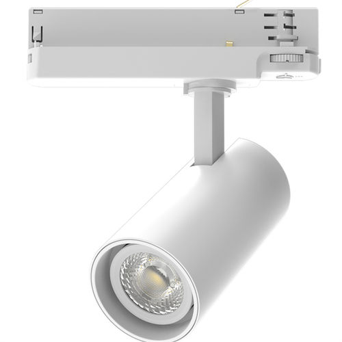 Faretti a binario LED - COOL II - Aurora Lighting - tondo / in alluminio / commercio