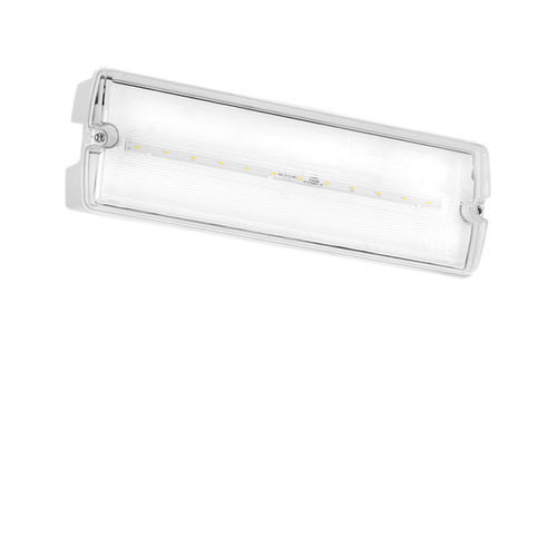 Illuminazione di emergenza sporgente - EMPAC™ - Aurora Lighting - rettangolare / LED / in policarbonato