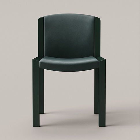 Sedia contemporanea - CHAIR 300 - karakter - da interno / in pelle / con supporto in legno