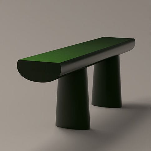 Tavolo contemporaneo - GREEN TABLE - karakter - in legno