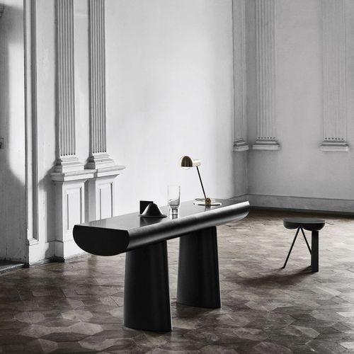 Consolle contemporanea - karakter - in Hi-macs® / scultura / per uso residenziale
