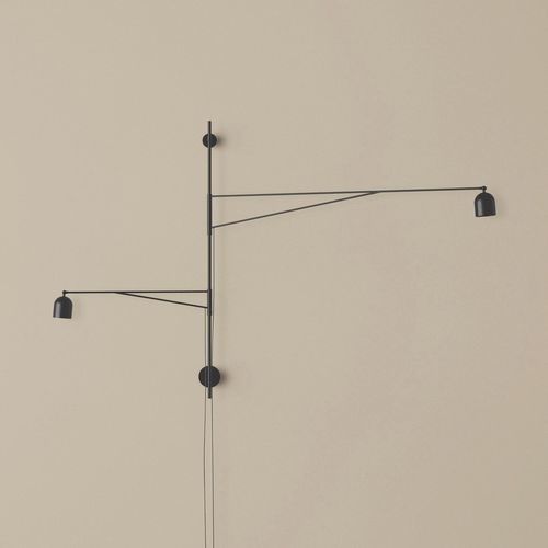 Applique contemporanea - AWKWARD  - karakter - da interno / in alluminio / in acciaio