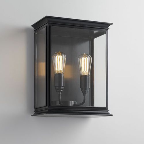 Applique classica - FULLHAM-C - TEKNA - da esterno / in ottone / in vetro