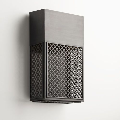 Applique classica - MADDOX - TEKNA - da esterno / in ottone / rettangolare