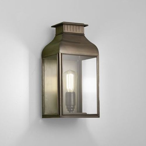 Applique classica - PAGODE-C - TEKNA - da esterno / in bronzo / in vetro smerigliato