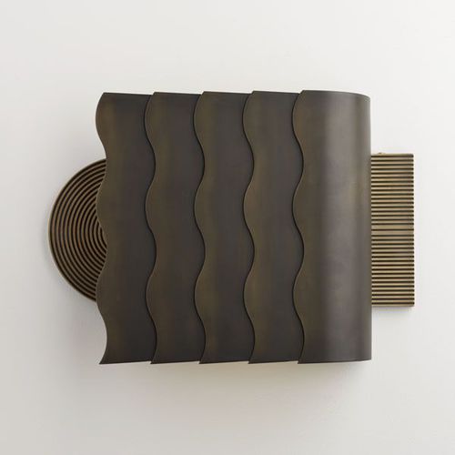 Applique Art Deco - SAL - TEKNA - da interno / in ottone lucidato / LED