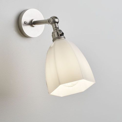 Applique classica - STIFFKEY - TEKNA - da interno / in ottone / in vetro