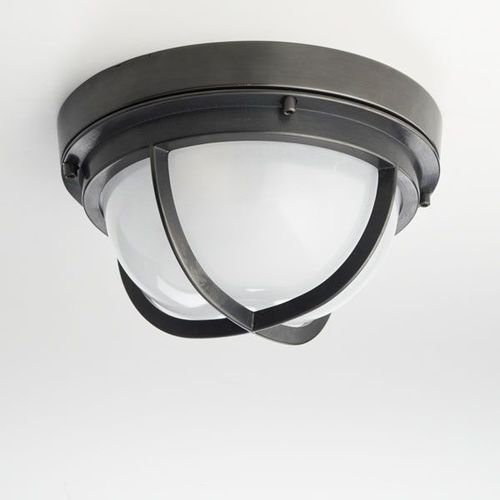 Plafoniera classica - CAPE - TEKNA - rotonda / in vetro smerigliato / in ottone
