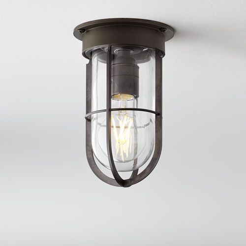 Plafoniera classica - DOCKLIGHT - TEKNA - in vetro smerigliato / in ottone / LED