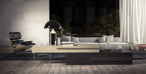 Credenza contemporanea - GRAMERCY - MODLOFT - in legno / in legno laccato