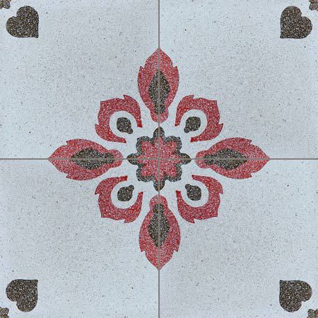 Piastrella in terrazzo - RUBAN - couleurs et matières - levigata / da interno / da pavimento