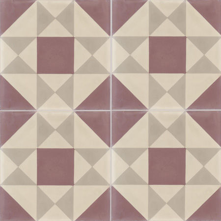 Piastrella in cemento encausto da interno - GRENELLE  - couleurs et matières - da pavimento / da parete / con motivi geometrici