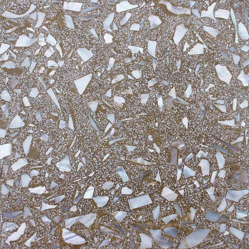 Piastrella in terrazzo - NATU XX - couleurs et matières - in madreperla / levigata / da interno