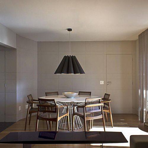 Lampada a sospensione - LORA - Wep light - impiallacciata in legno / design originale / con cavo
