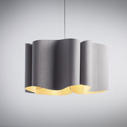 Lampada a sospensione - PAULINA - Wep light - impiallacciata in legno / contemporanea / con cavo