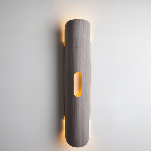 Applique design originale - LUPE - Wep light - da interno / impiallacciata in legno / lineare