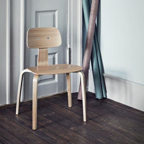 Sedia visitatore contemporanea - 2070 - Engelbrechts - da interno / in rovere / in noce