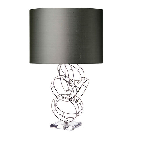 Lampada da tavolo - 80315 - BOHEME DESIGN - in metallo / in tessuto / contemporanea