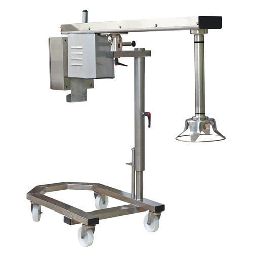 Impastatrice sbattitore con frustino - TB002 460-500 - Metos - professionale / 400 V trifase / con rotelle
