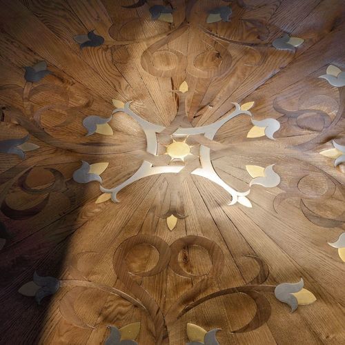 Parquet multistrato - MINIAS - Parchettificio Toscano Srl - in rovere / in noce / intarsiato