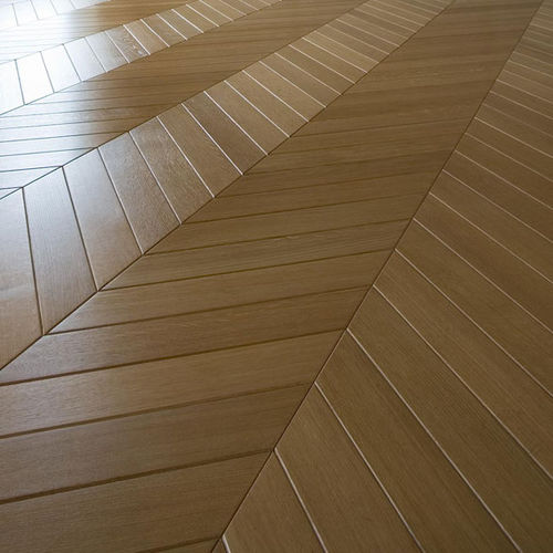 Parquet massello - HERRINGBONE FLOORING - Parchettificio Toscano Srl - in legno / in legno di latifoglie / oliato