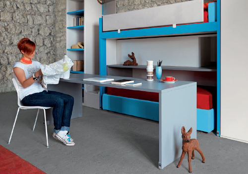 Scrivania contemporanea - COOL 20 - Mob. Granzotto - in laminato / con letto estraibile / con base in pannelli