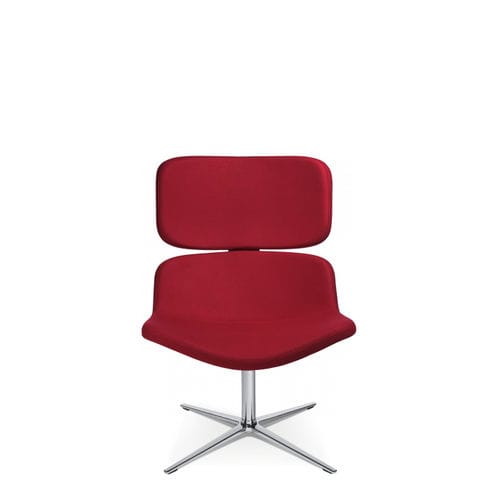 Poltrona contemporanea - W-LOUNGE 3 - Wagner - Eine Marke der Topstar GmbH - in tessuto / in metallo / imbottita