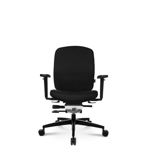 Poltrona da ufficio contemporanea - ALUMEDIC 15 - Wagner - Eine Marke der Topstar GmbH - in pelle / in alluminio / imbottita