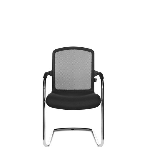 Sedia visitatore contemporanea - ALUMEDIC 50 - Wagner - Eine Marke der Topstar GmbH - da interno / in tessuto / in pelle