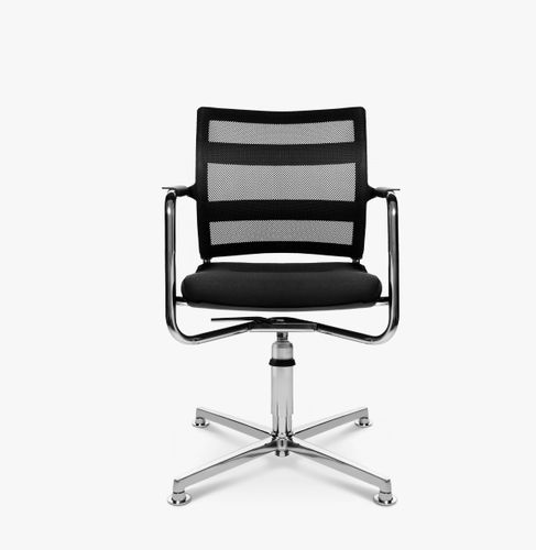 Sedia visitatore contemporanea - ERGOMEDIC 110-1 3D - Wagner - Eine Marke der Topstar GmbH - da interno / in rete / in pelle
