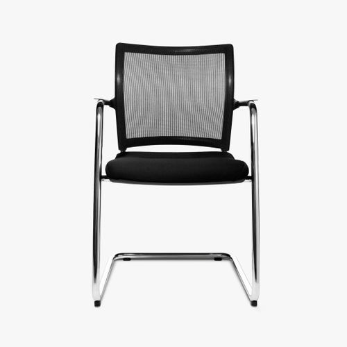 Sedia visitatore contemporanea - ERGOMEDIC 110-2 - Wagner - Eine Marke der Topstar GmbH - da interno / in rete / in pelle