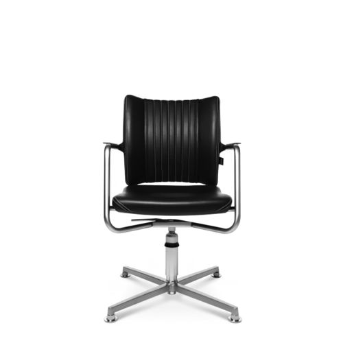 Sedia visitatore contemporanea - TITAN LIMITED S COMFORT 3D VISIT - Wagner - Eine Marke der Topstar GmbH - da interno / in pelle / in alluminio