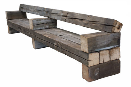 Panca da giardino classica - CHUNKY - piet hein eek - in legno