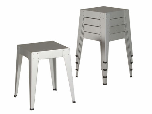 Sgabello contemporaneo - 1020 - piet hein eek - impilabile