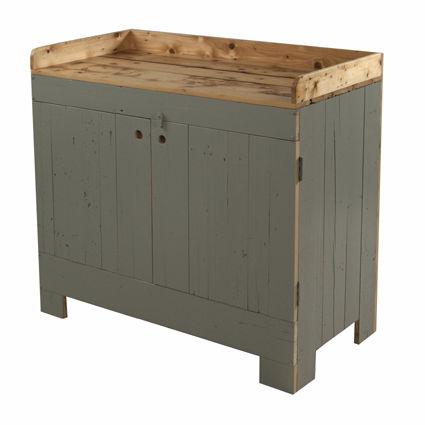 Fasciatoio in legno - 1751G - piet hein eek - autoportante
