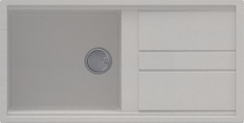 Lavello a 1 vasca - BEST 480 - ELLECI - con gocciolatoio / in composito / da incasso