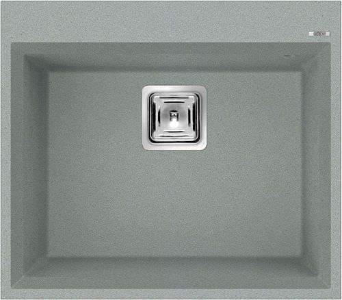 Lavello a 1 vasca - KARISMA 105 INSET - ELLECI - senza gocciolatoio / in composito / da incasso