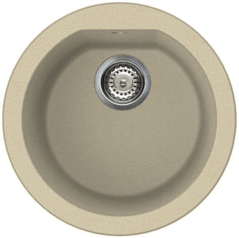 Lavello a 1 vasca - FOX  - ELLECI - senza gocciolatoio / in composito / da incasso